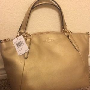 *BRAND NEW* Gold Coach Purse